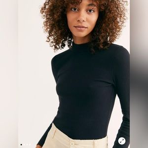 FREE PEOPLE | The Rickie Top | Black | Women’s Small | NWT